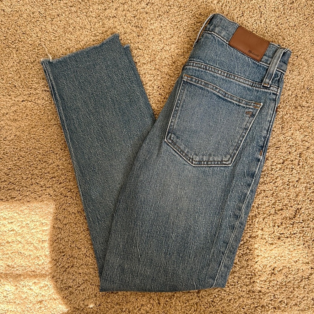 Madewell the perfect vintage crop Jean